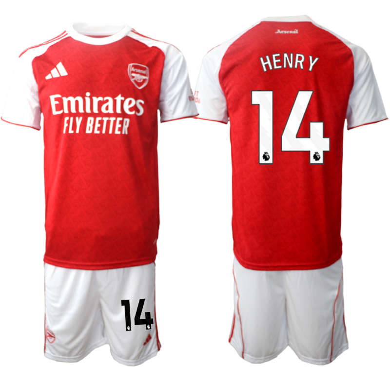 Men 2025-2026 Club Arsenal home red #14 Soccer Jersey 01->arsenal jersey->Soccer Club Jersey